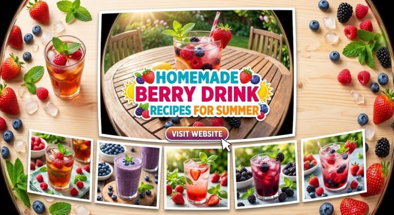 Homemade Berry Drink Recipes for Summer