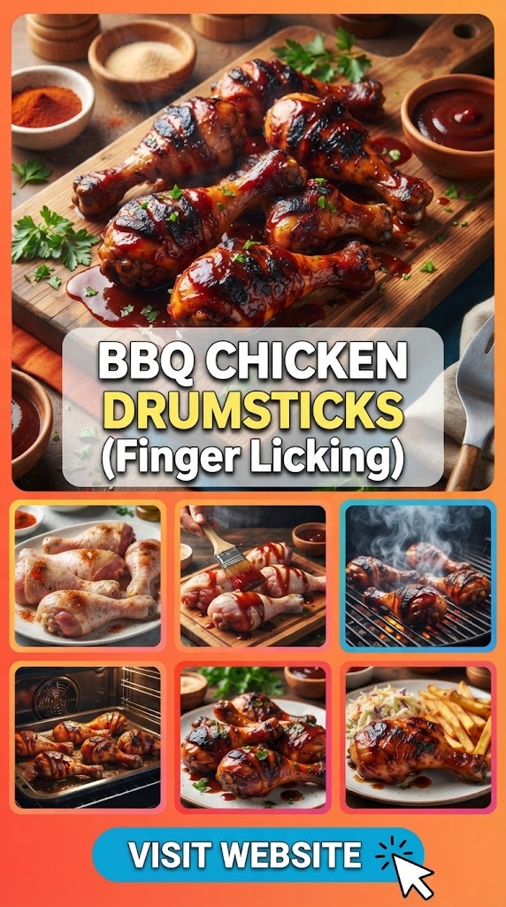 BBQ Chicken Drumsticks (Finger Licking)
