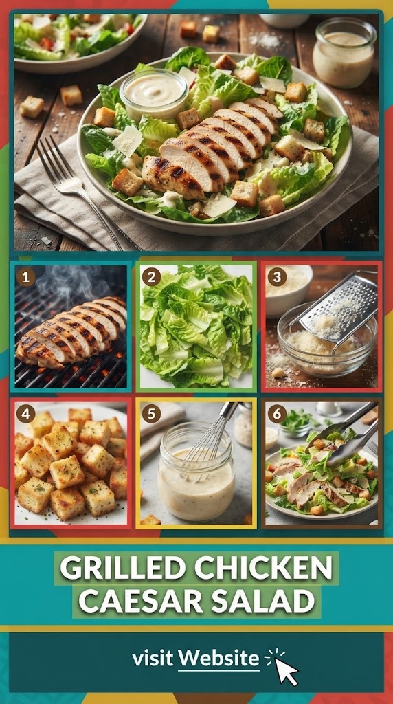 Grilled Chicken Caesar Salad
