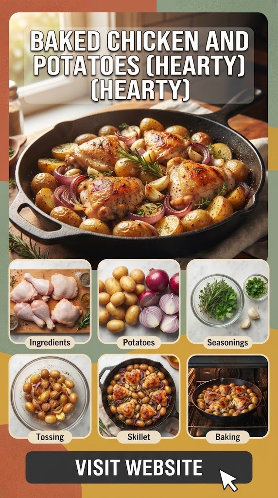 Baked Chicken and Potatoes (Hearty)