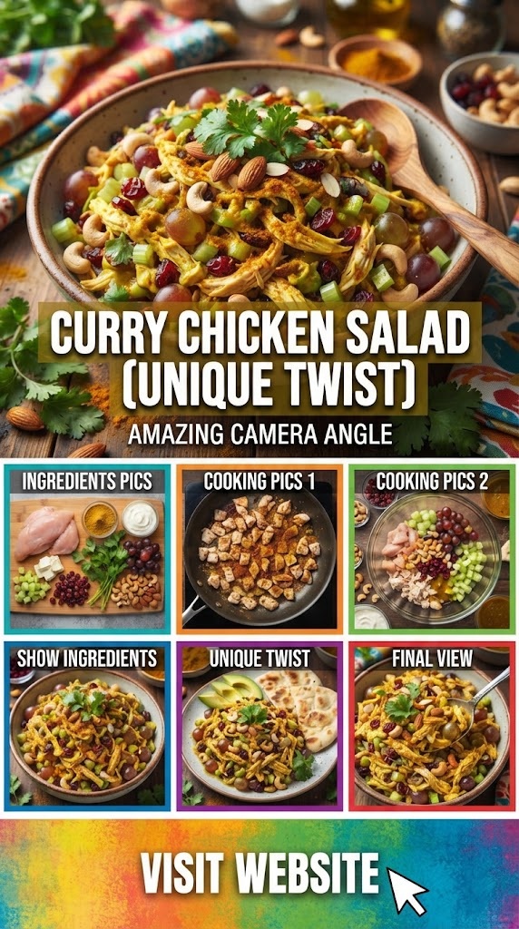 Curry Chicken Salad (Unique Twist)